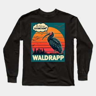 WALDRAPP (Geronticus eremita) ENDANGERED BIRD Long Sleeve T-Shirt